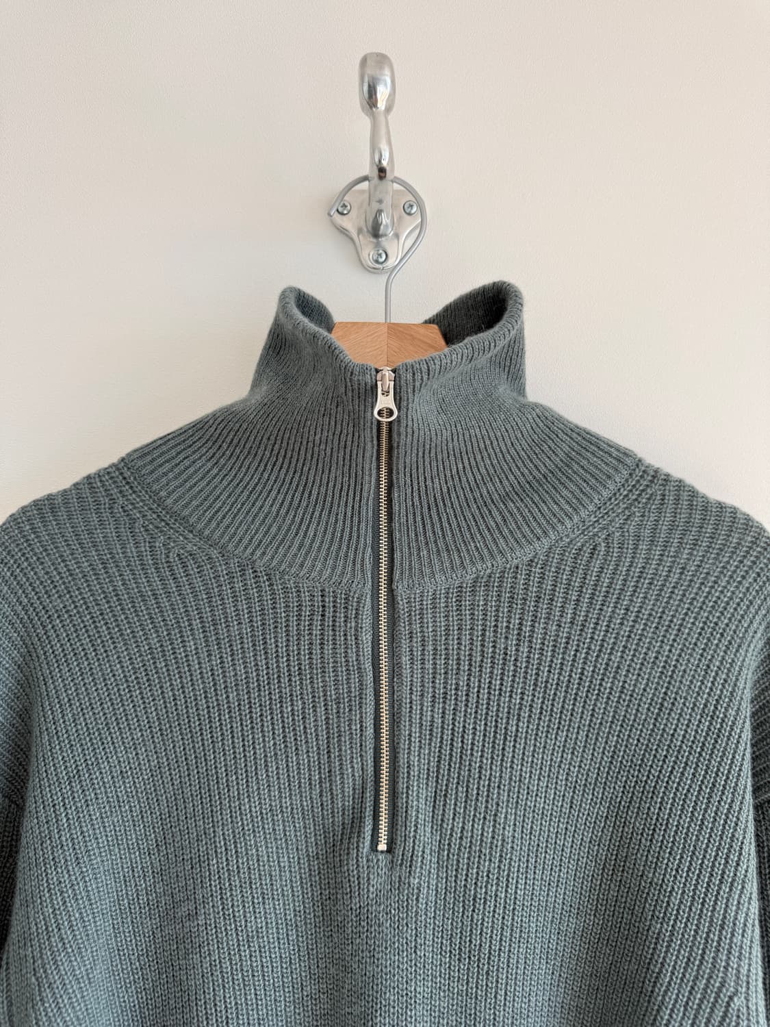 시리즈(series) 하프집업 니트 상품이미지3