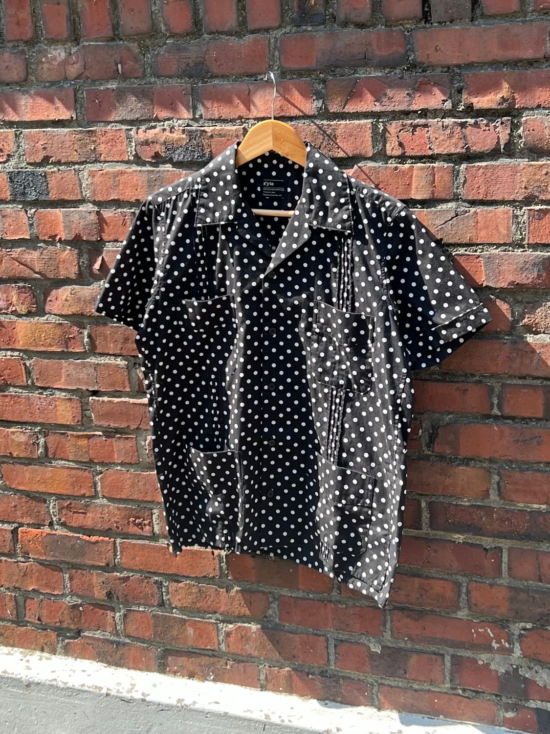 Yohji Yamamoto S’yte Dot Cuban Shirt 상품이미지1