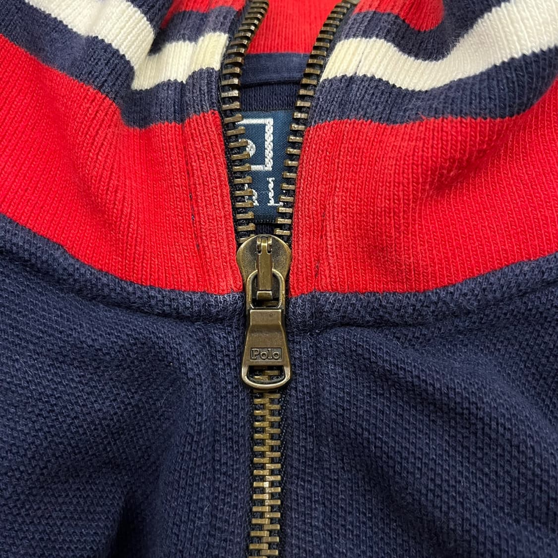 폴로 랄프로렌 네이비 레드 집업  상품이미지7