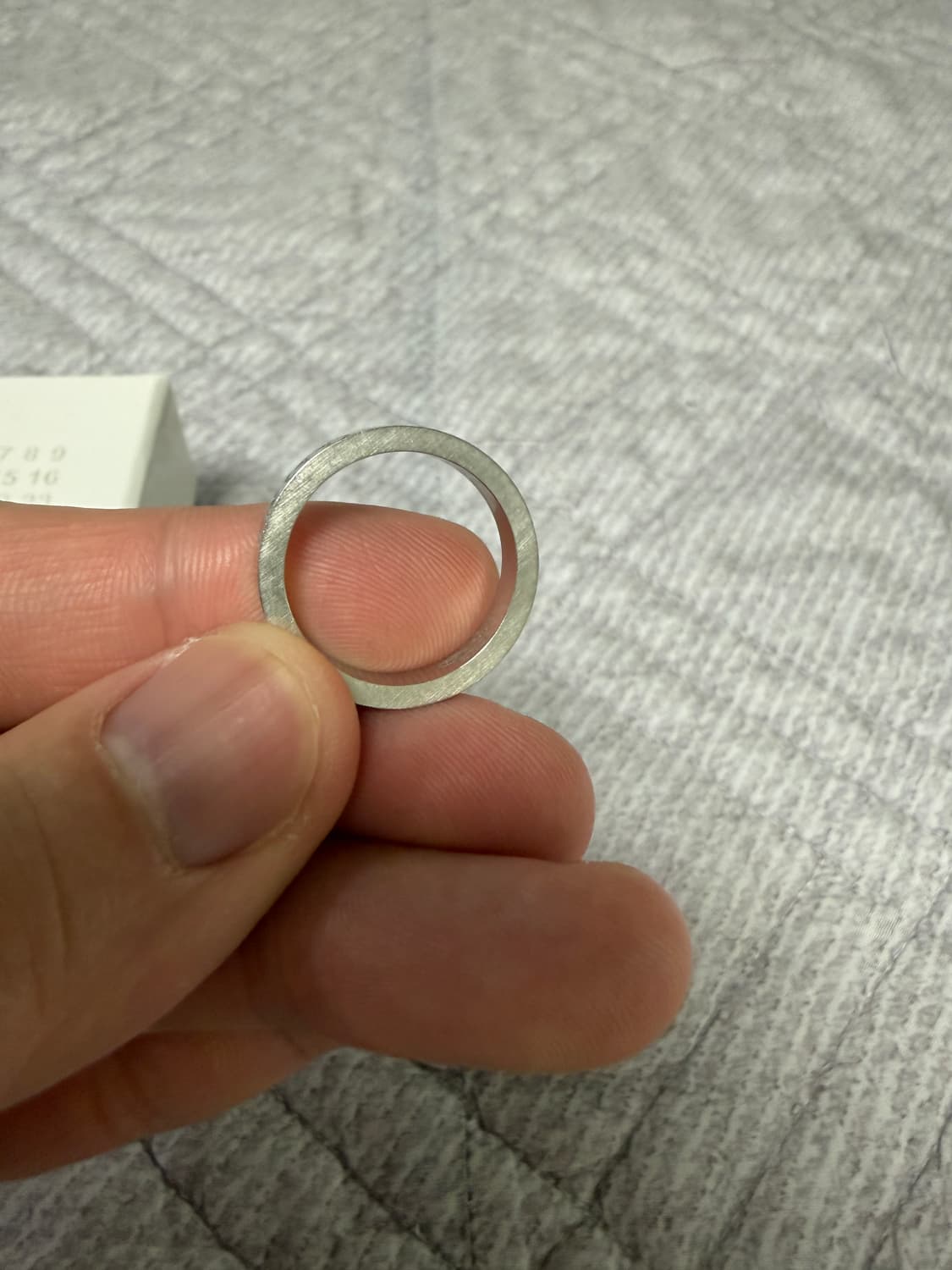 [18호]25FW 메종 마르지엘라 뉴메리컬 로고 링 반지 상품이미지4