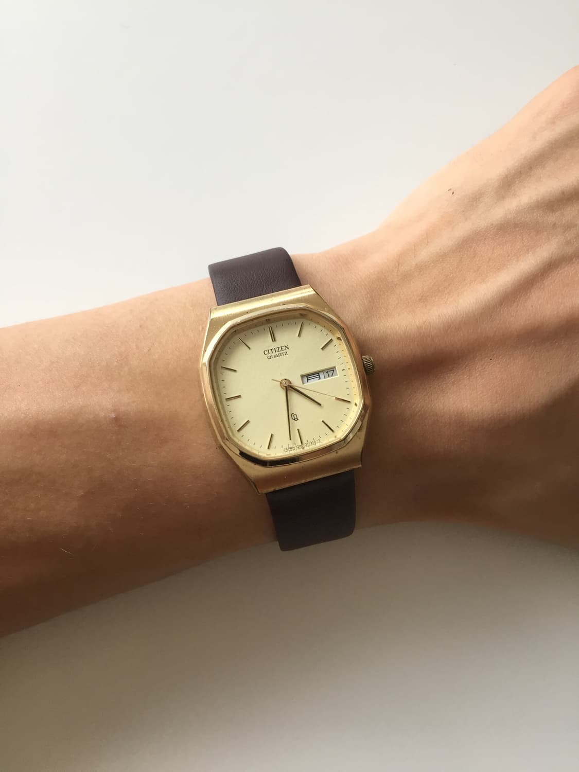 80s citizen octagon gold day-date(ver.2) 상품이미지5
