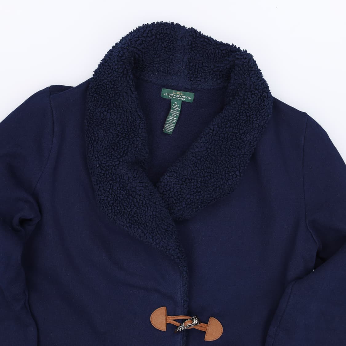 M 로렌 랄프로렌 숄카라 플리스 토글 가디건 4205 상품이미지4