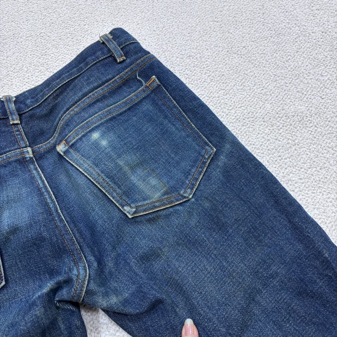 28 아페쎄 A.P.C 뉴스탠다드 생지 데님 팬츠 0522Y 상품이미지5