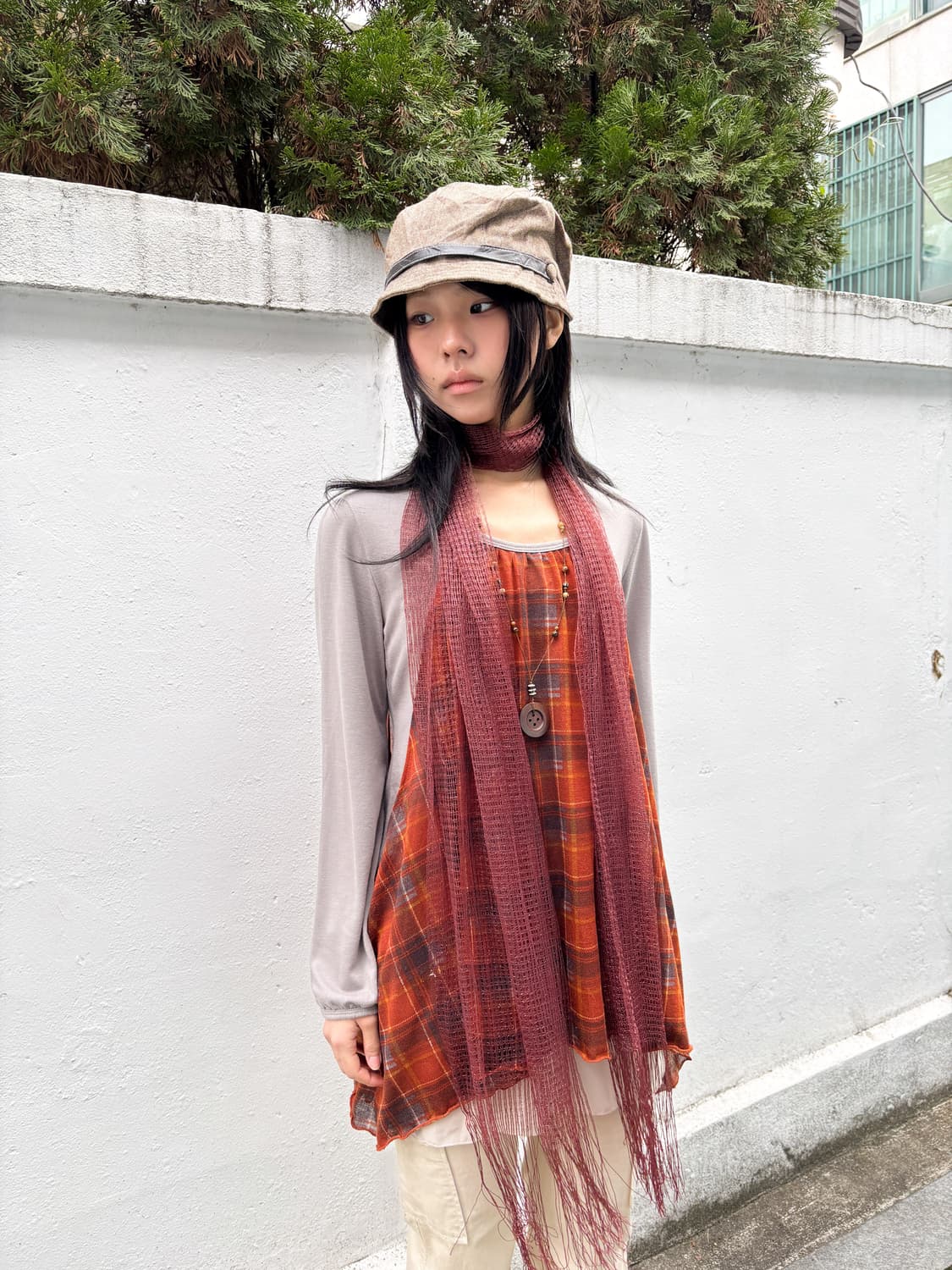 빈티지 레이어드 원피스 상품이미지1