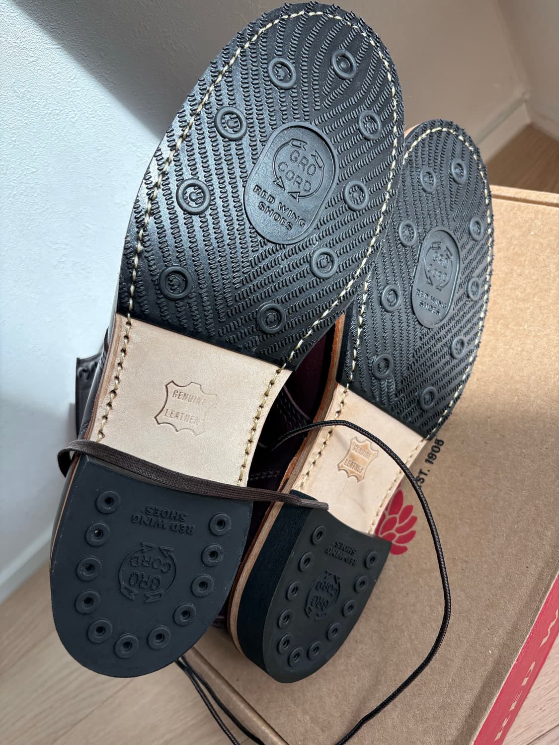 레드윙 벡맨 9419 블랙체리 9.5d 팝니다 상품이미지7