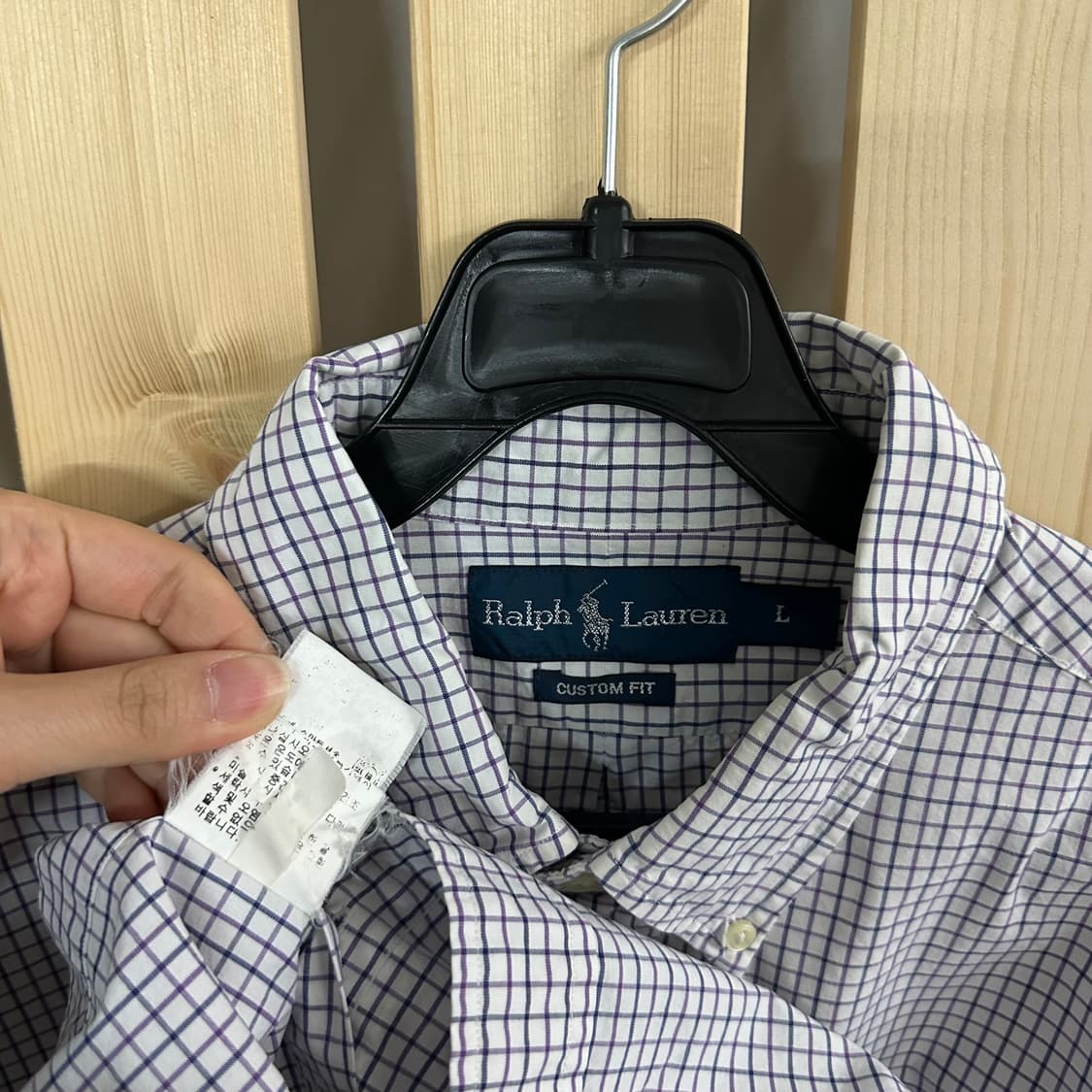 (M) 폴로 랄프로렌 체크 셔츠 상품이미지4
