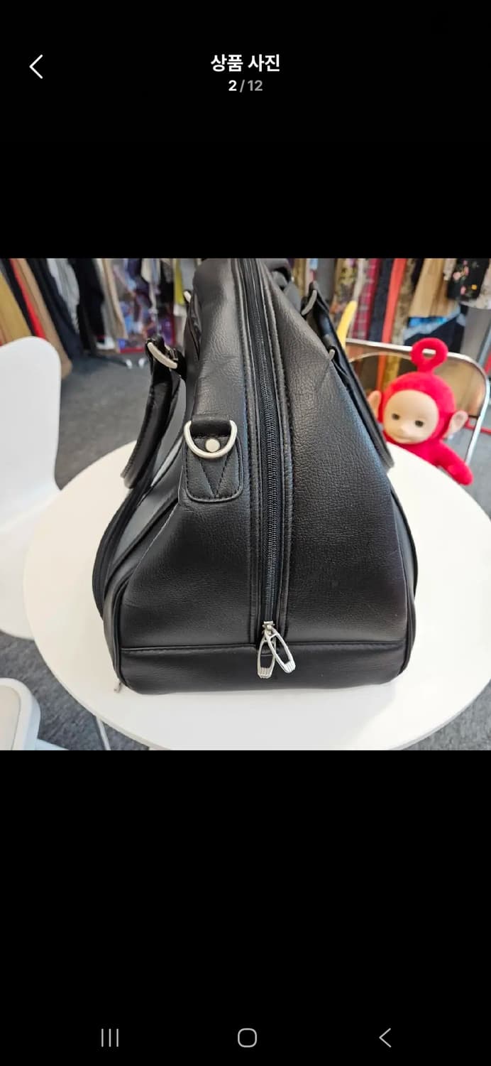 아디다스 가죽 보스턴백 상품이미지2