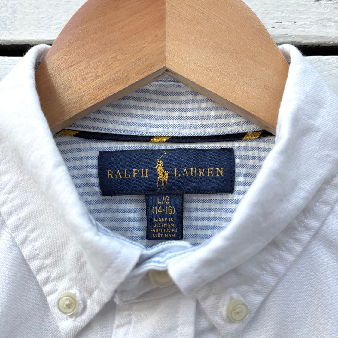 Polo 폴로 빅포니 흰색 셔츠 상품이미지2