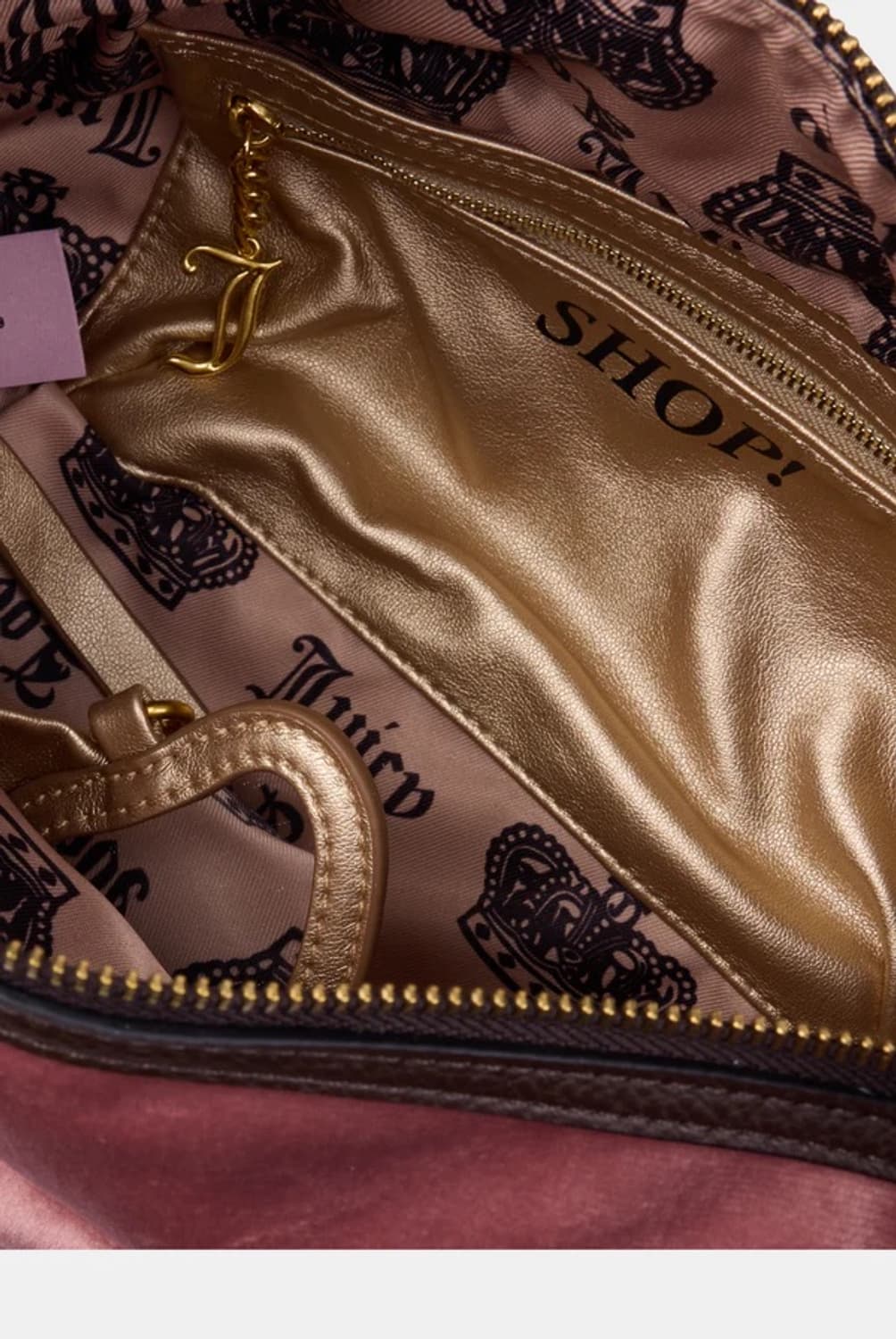 선주문) 쥬시꾸뛰르 스코티독 벨벳 호보백 갸루 빈티지  상품이미지3