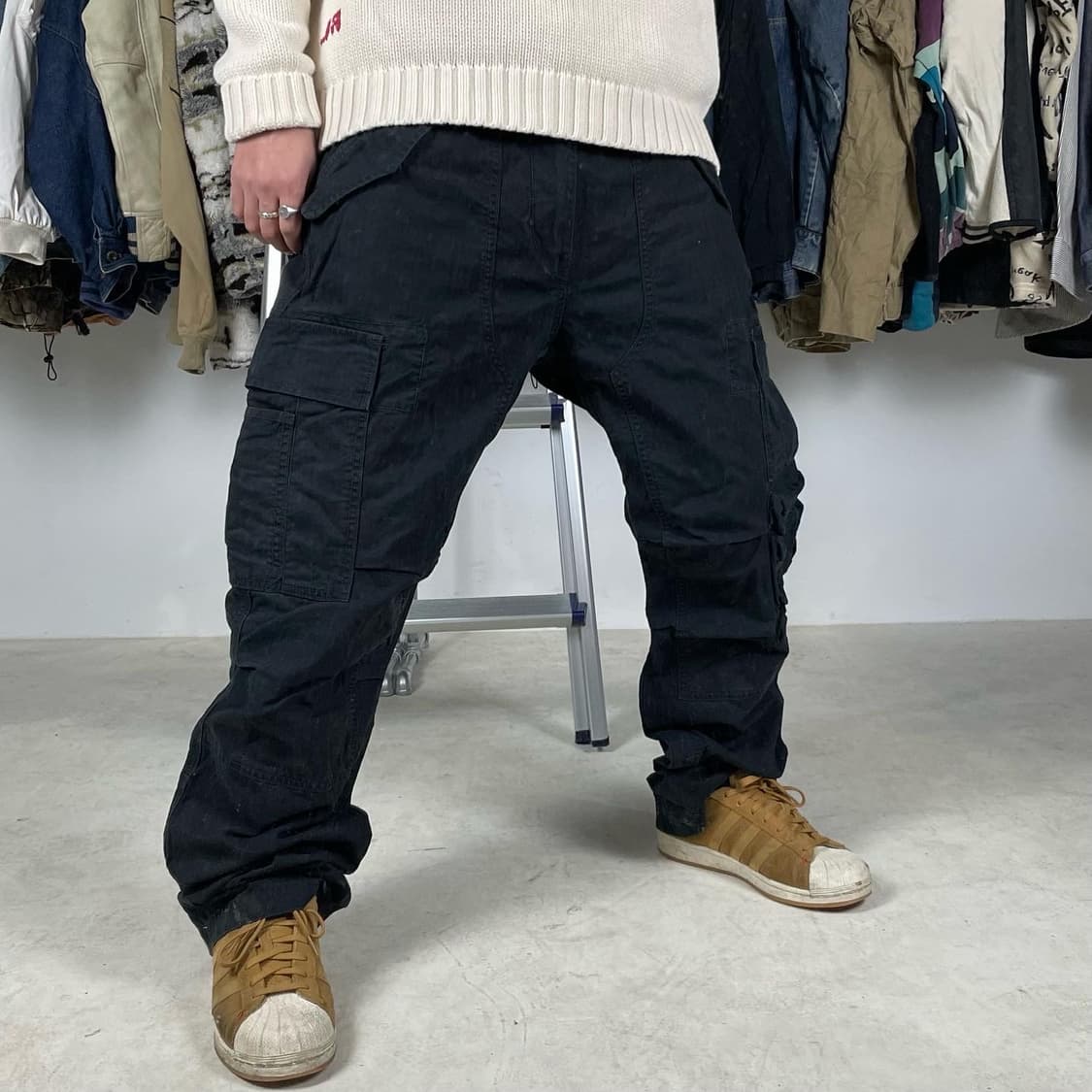 폴로 랄프로렌 HBT 유틸리티 아카이브 헤링본 팬츠 상품이미지2