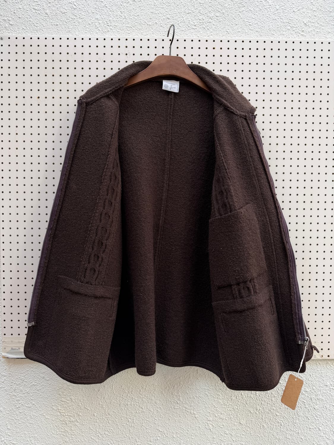 1990s FIORE BOILED WOOL JACKET 이탈리아 울자켓 상품이미지8