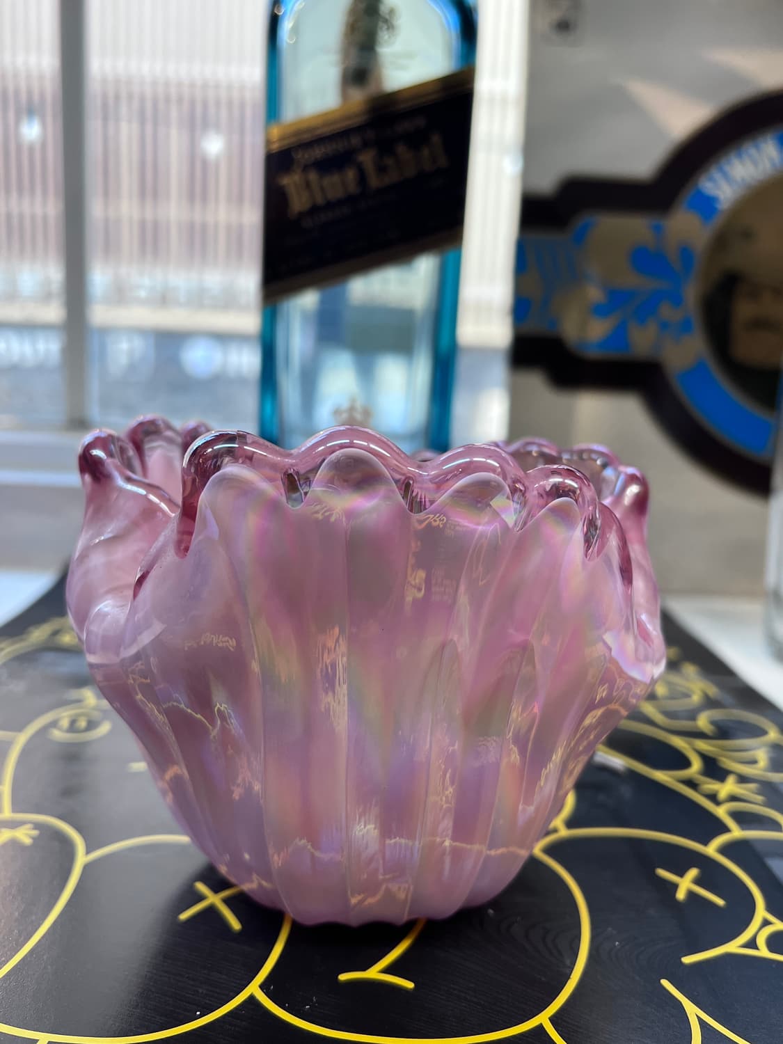 50s Murano Ruffled pink Opaline ArtGlass 상품이미지3