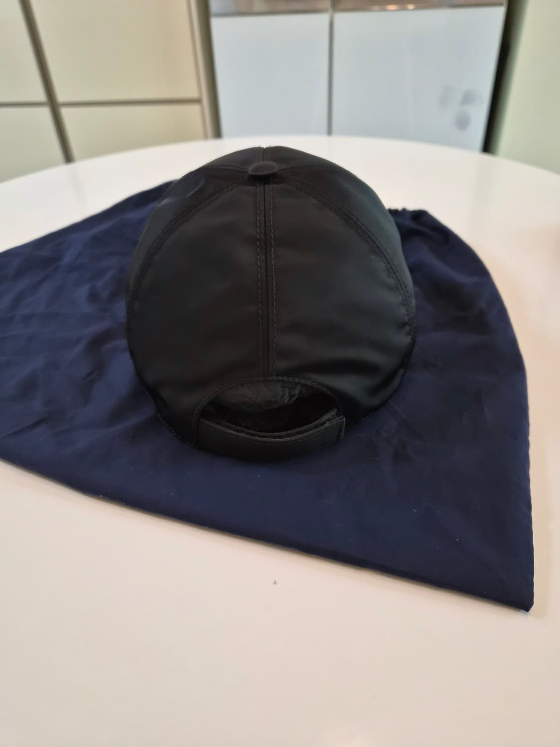 (정품) 프라다 시그니처로고 리나일론 모자 상품이미지5