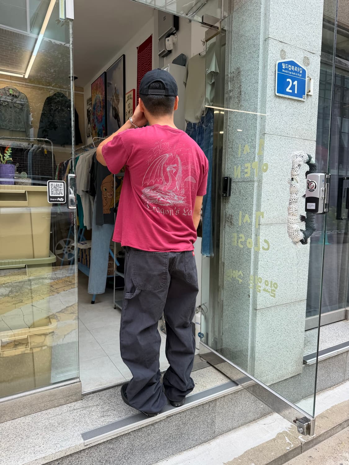 Oneita cutting Tee 상품이미지9