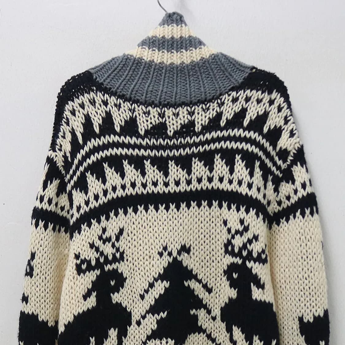 하이넥 코위찬 울 가디건 62467 상품이미지6