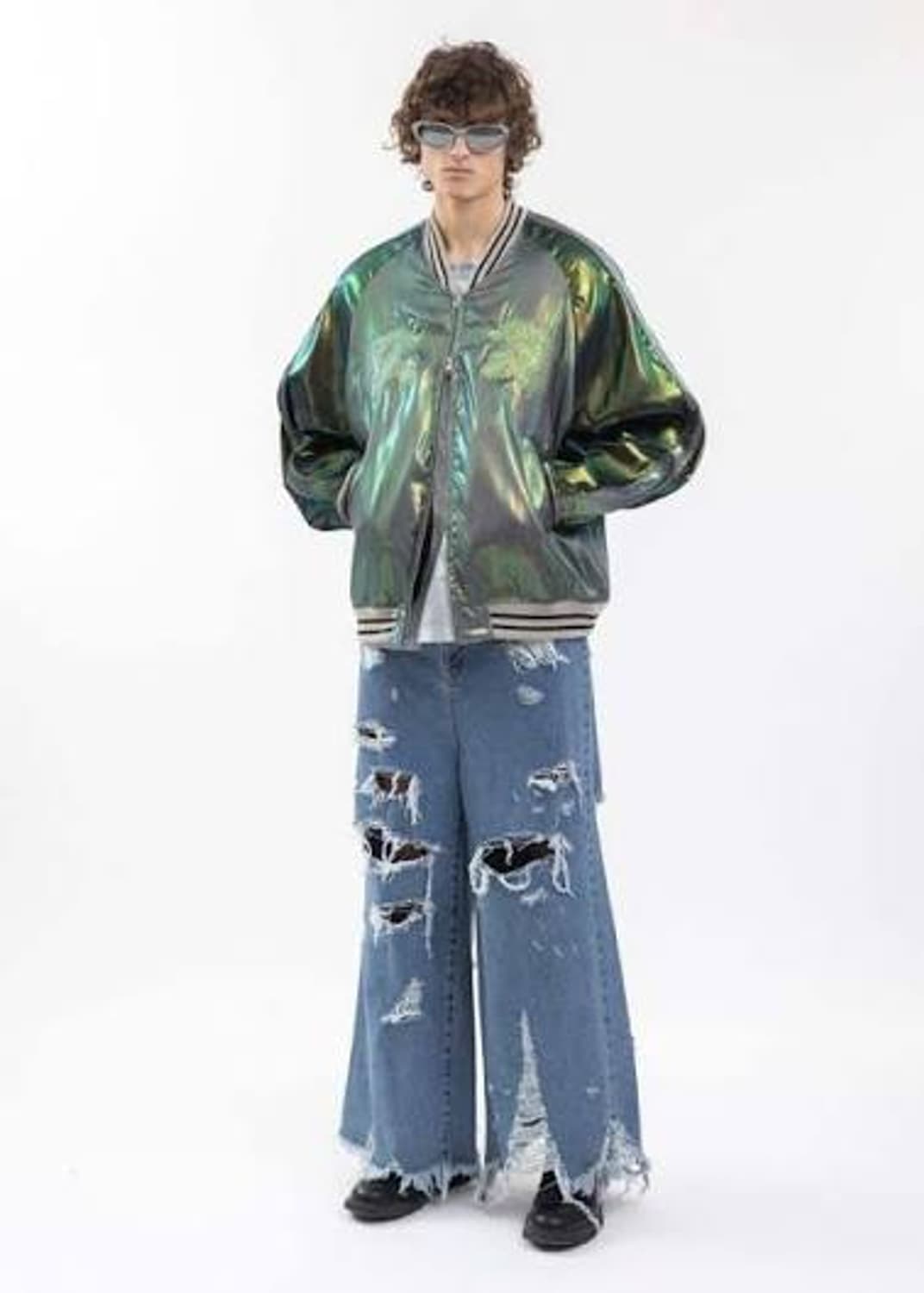 doublet 23ss 홀로그램 스카잔 수베니어 자켓 M / 한정판 상품이미지3