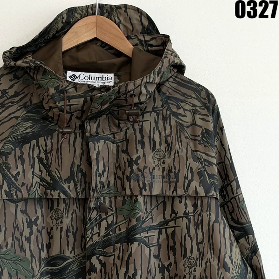 컬럼비아 스포츠웨어 카모플라주 레인 자켓 XL 0327 상품이미지2
