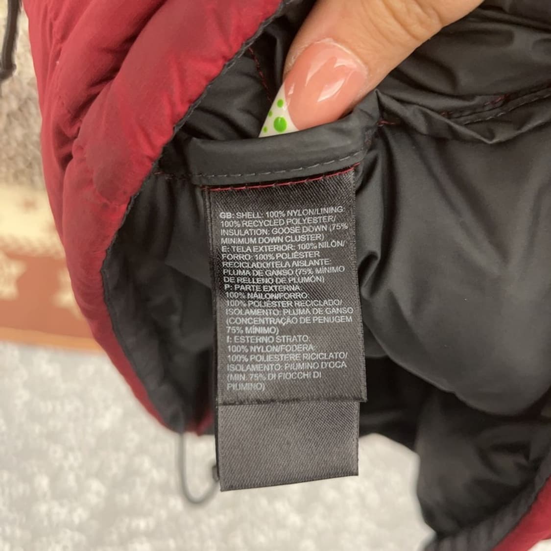 노스페이스 700 눕시 레트로 구스다운 패딩조끼 M C09281 상품이미지6