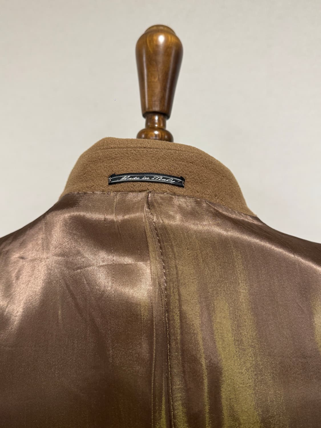 ALESSIO 벨티드 울 코트 (Made in Italy) 상품이미지9