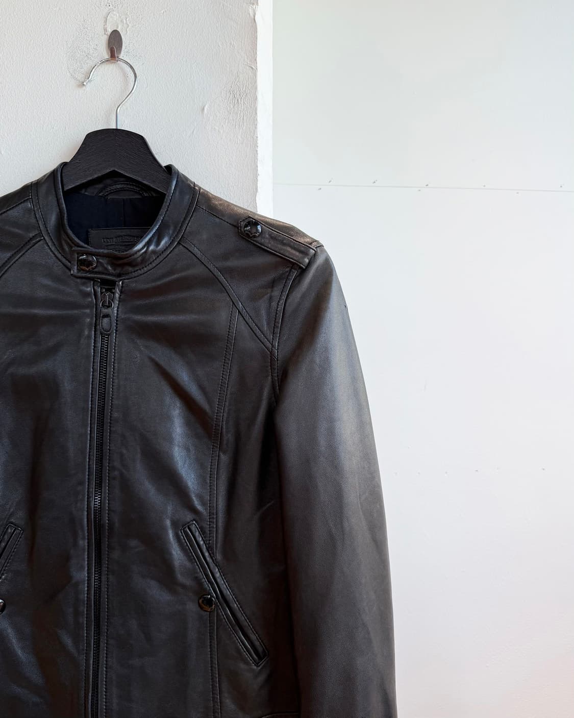 리바이스 딥올리브 쉽스킨 라이더 자켓 상품이미지6