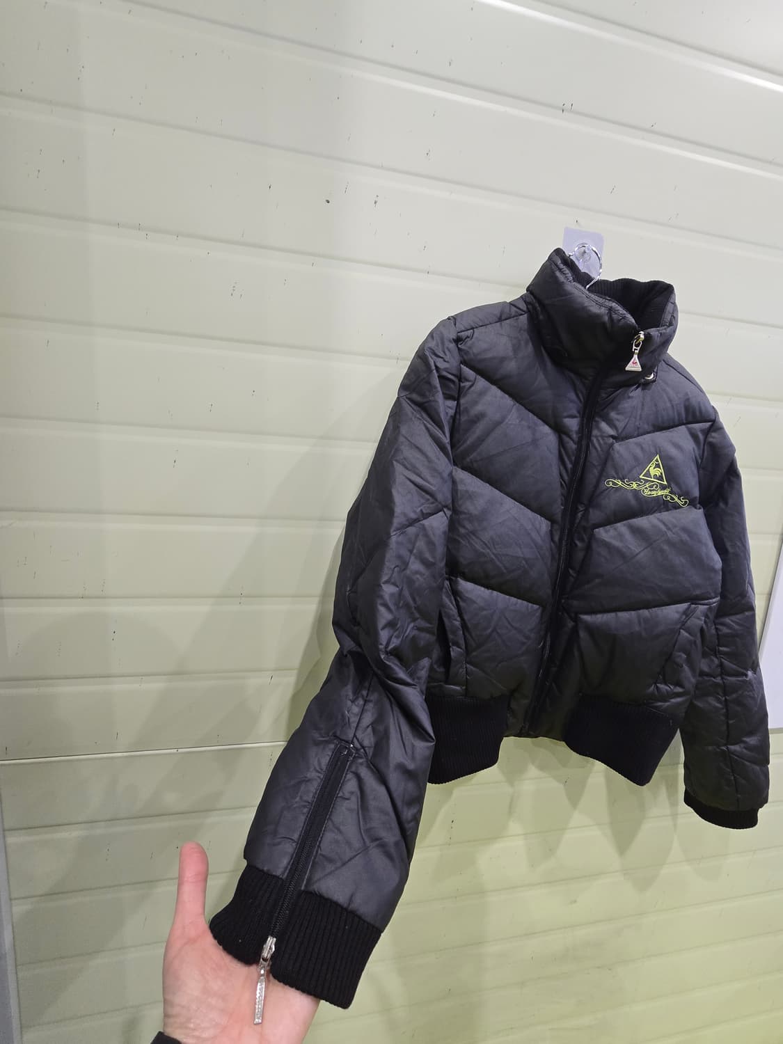 Y2K 르꼬끄 스포르티브 여성 패딩 점퍼 90(M) 상품이미지4