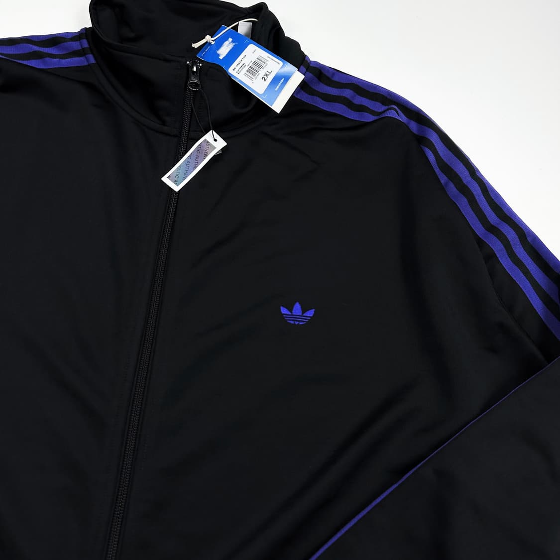 아디다스 신형 루즈핏 베켄바우어 져지 블랙 퍼플 2XL 상품이미지4