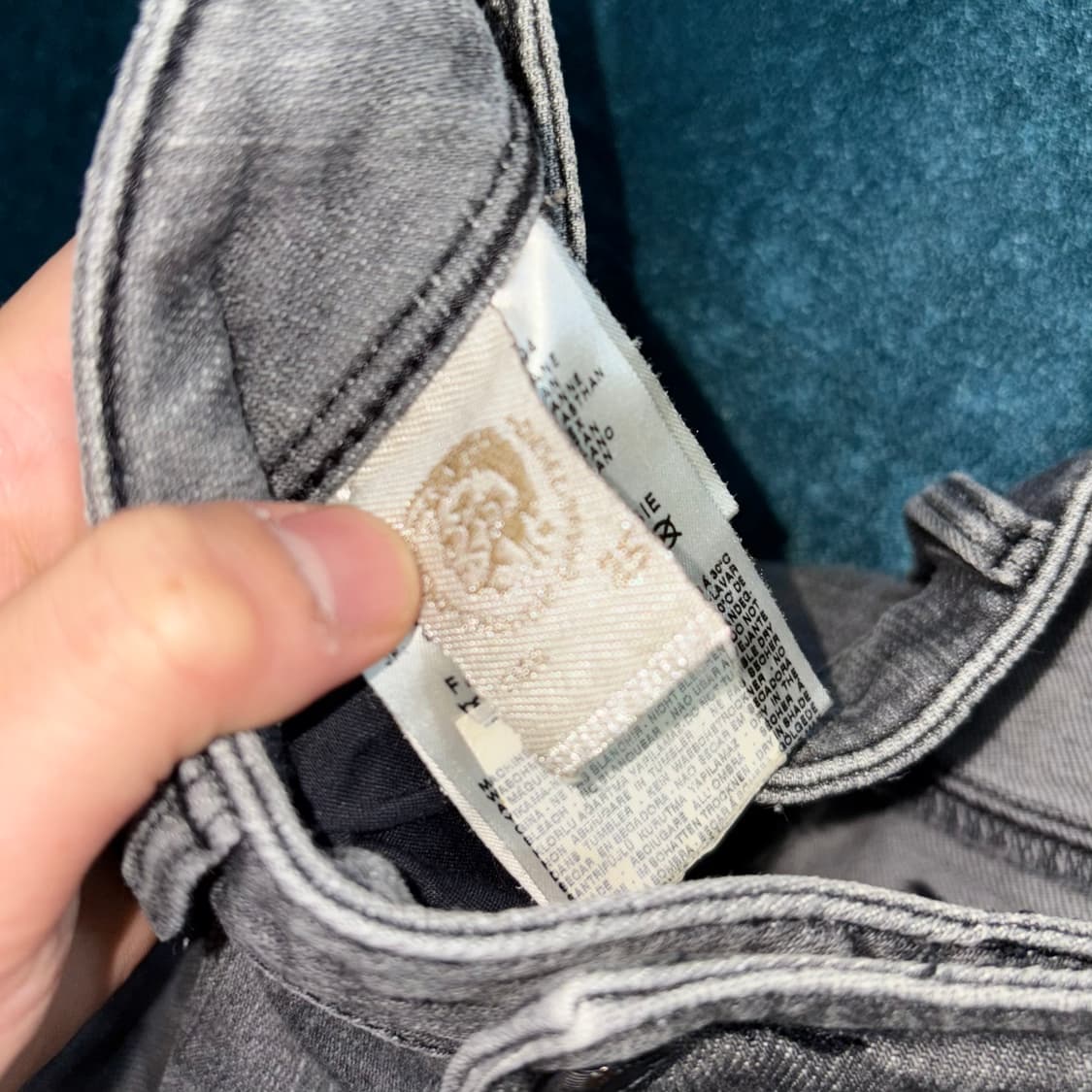 (29) 디젤 NEVY 레이디 슬림핏 그레이 진 상품이미지7