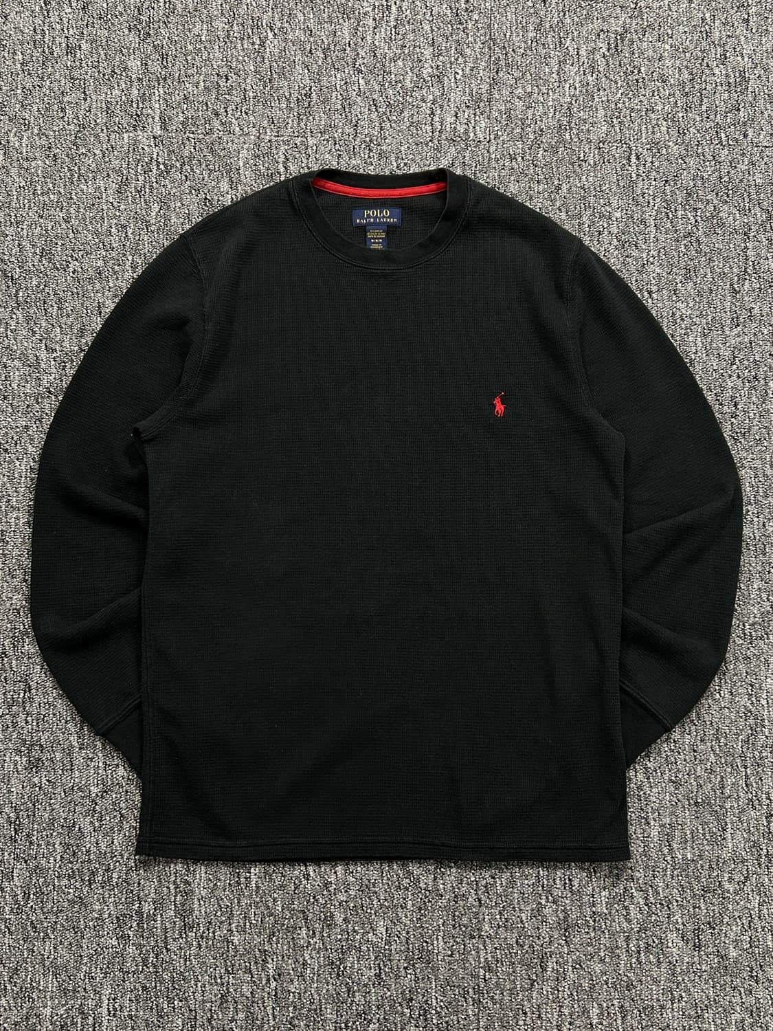폴로 랄프로렌 레드포니 롱슬리브 와플티 M   상품이미지3