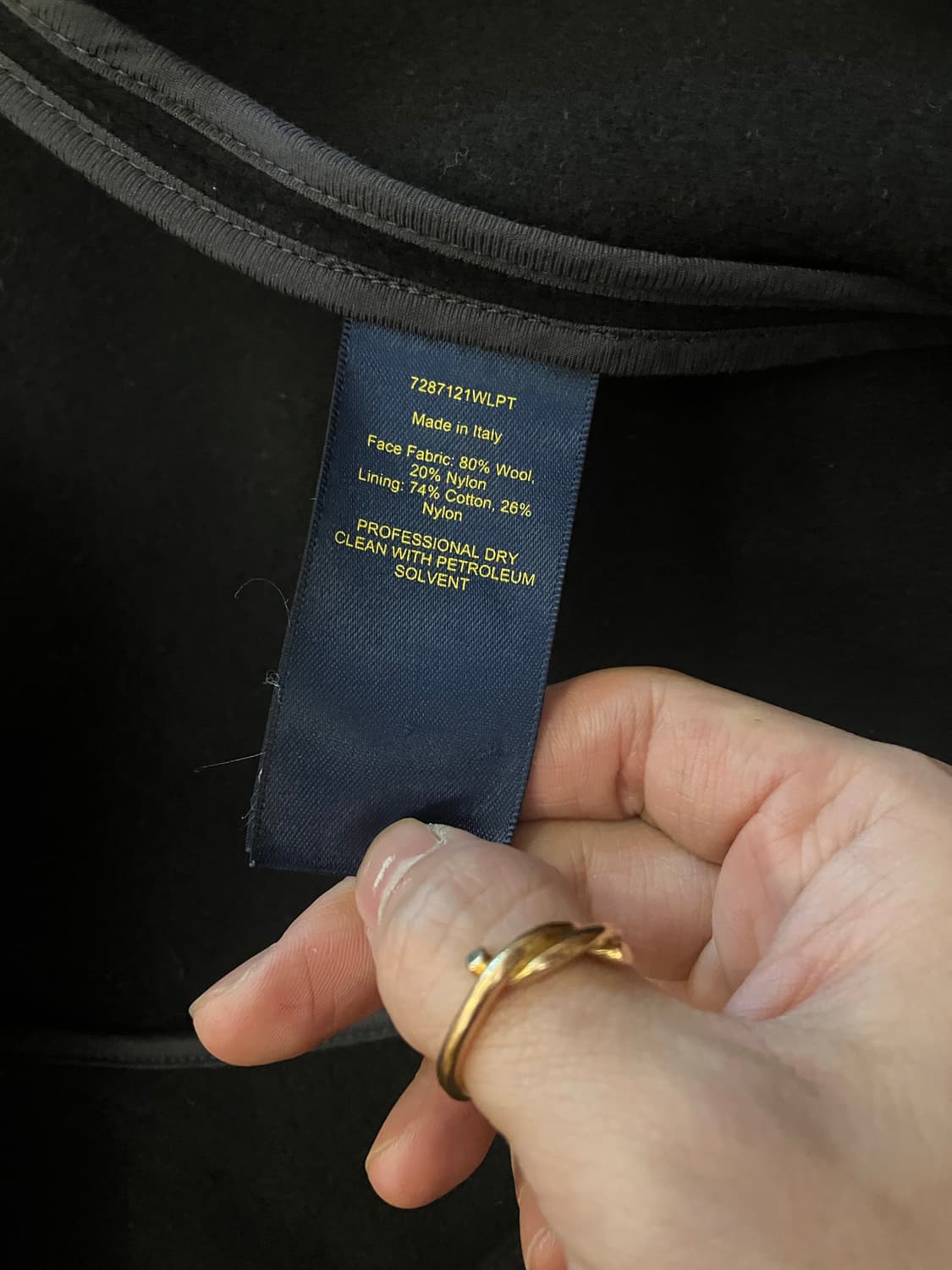 Polo Ralph Lauren  폴로 랄프로렌 - 피코트 블랙 상품이미지6