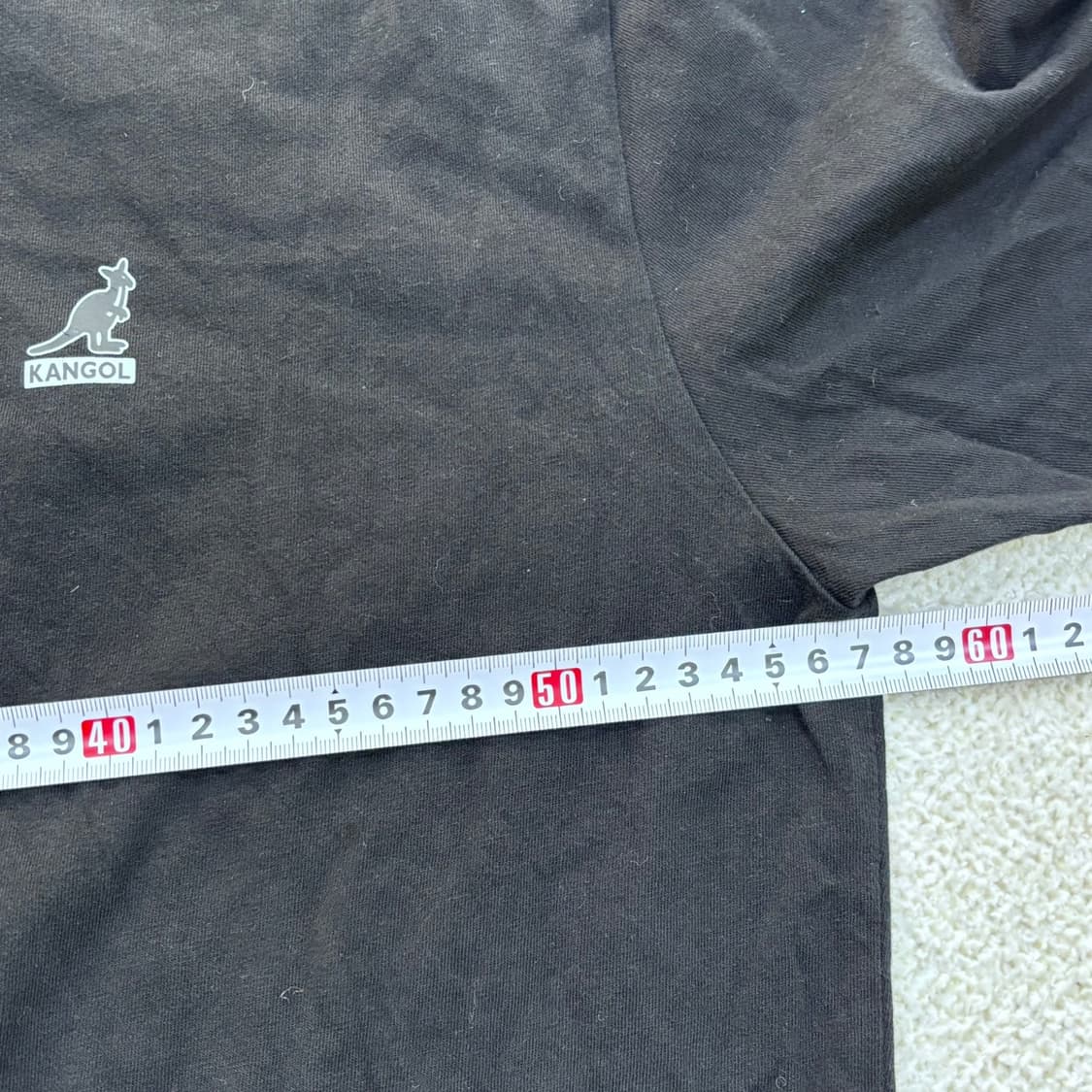 XL 캉골 스몰로고 반팔 티셔츠 0319E 상품이미지6