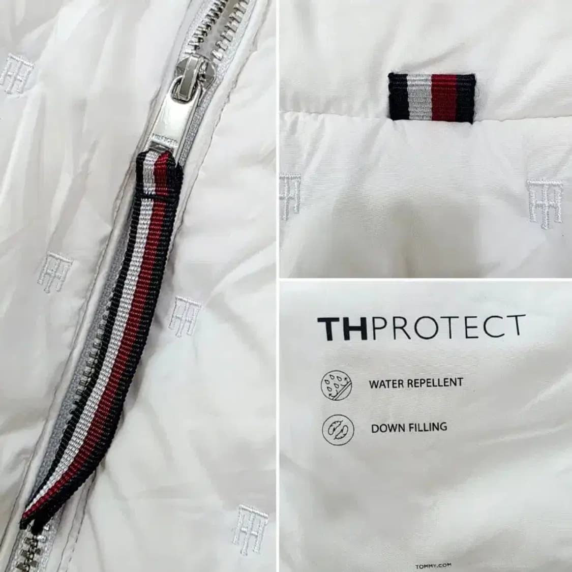 타미힐피거 여성 도트 자수 경량 다운 베스트 66~77 상품이미지5