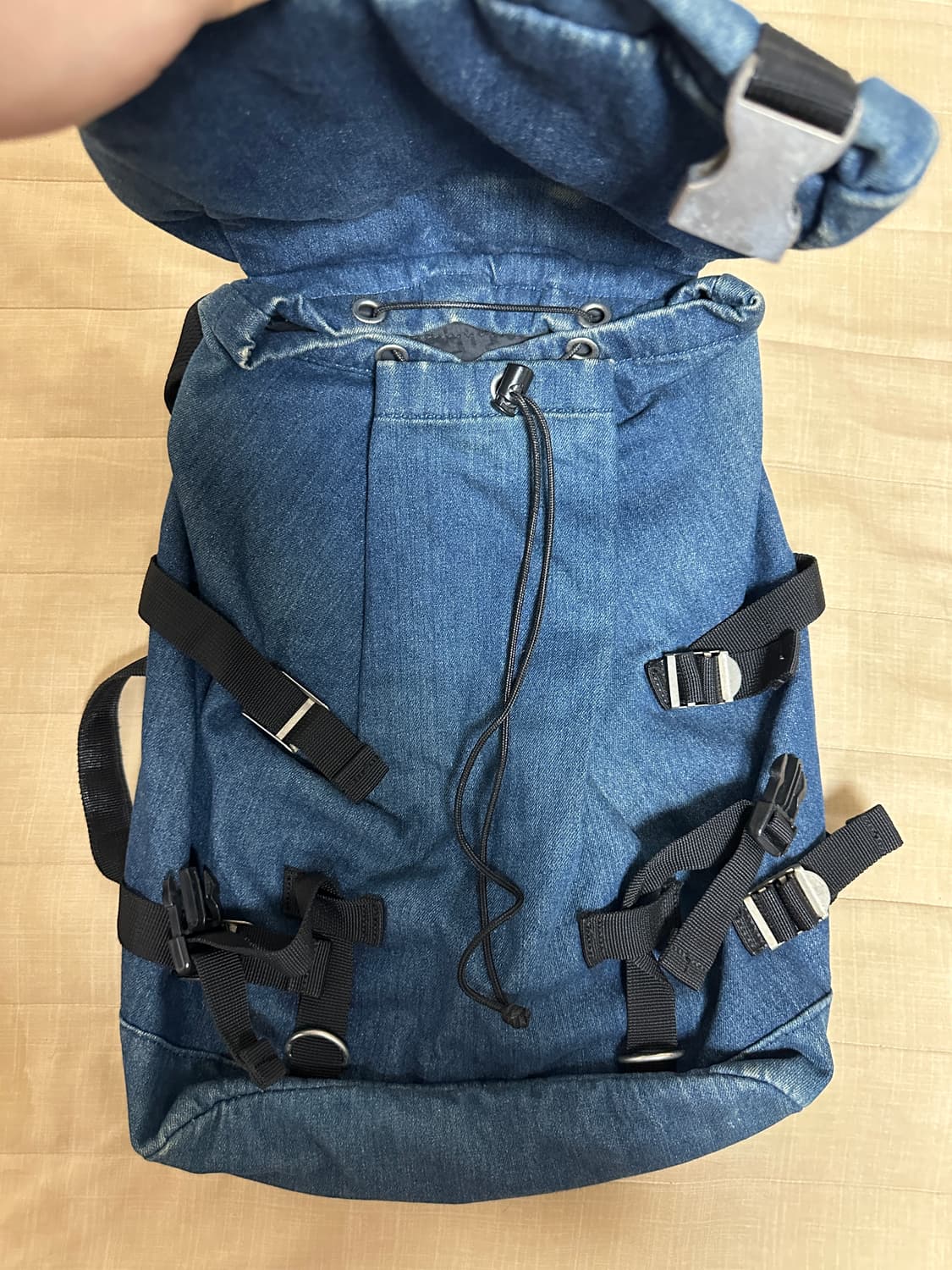 리 lee 빈티지 데님 백팩 가방 상품이미지2