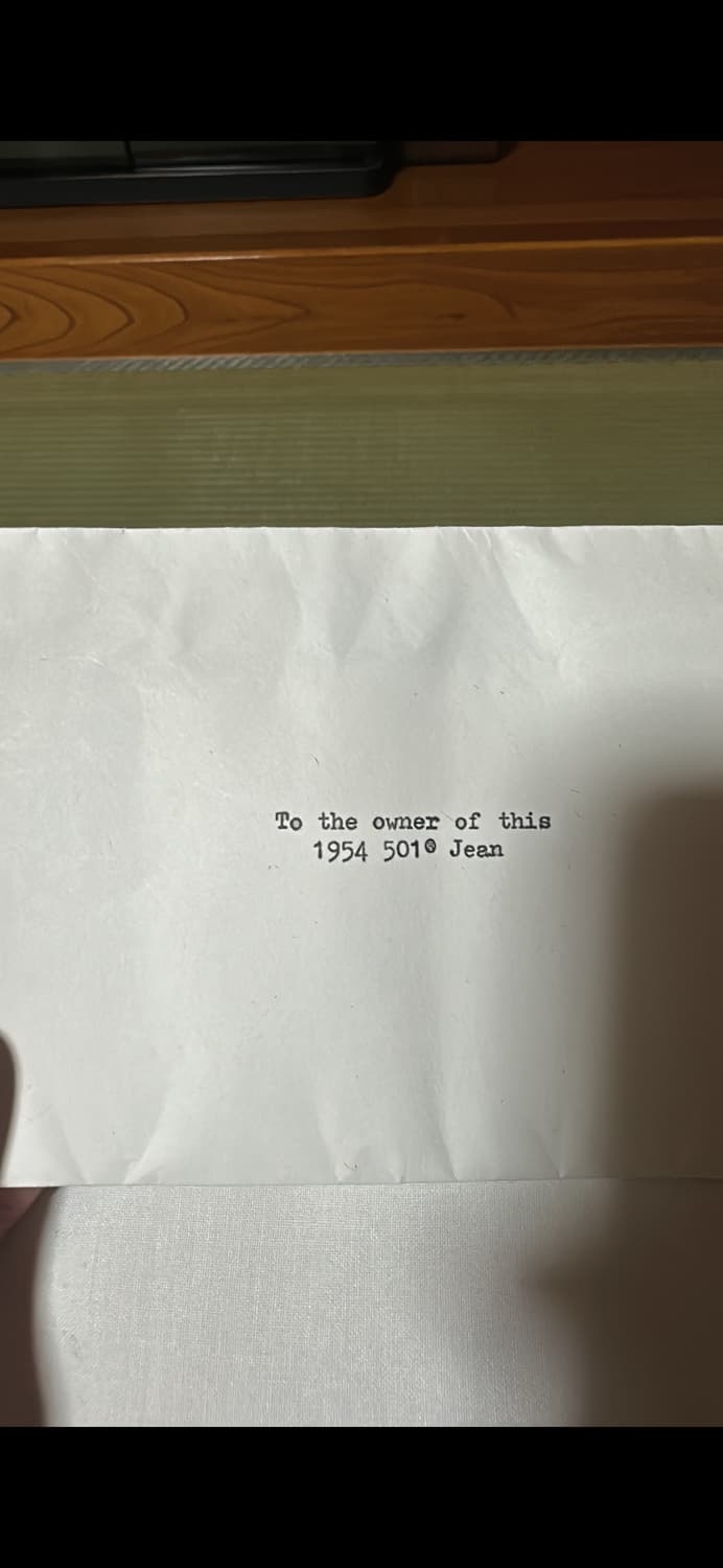 52s 리바이스 501 original (일본) 36x32 상품이미지5