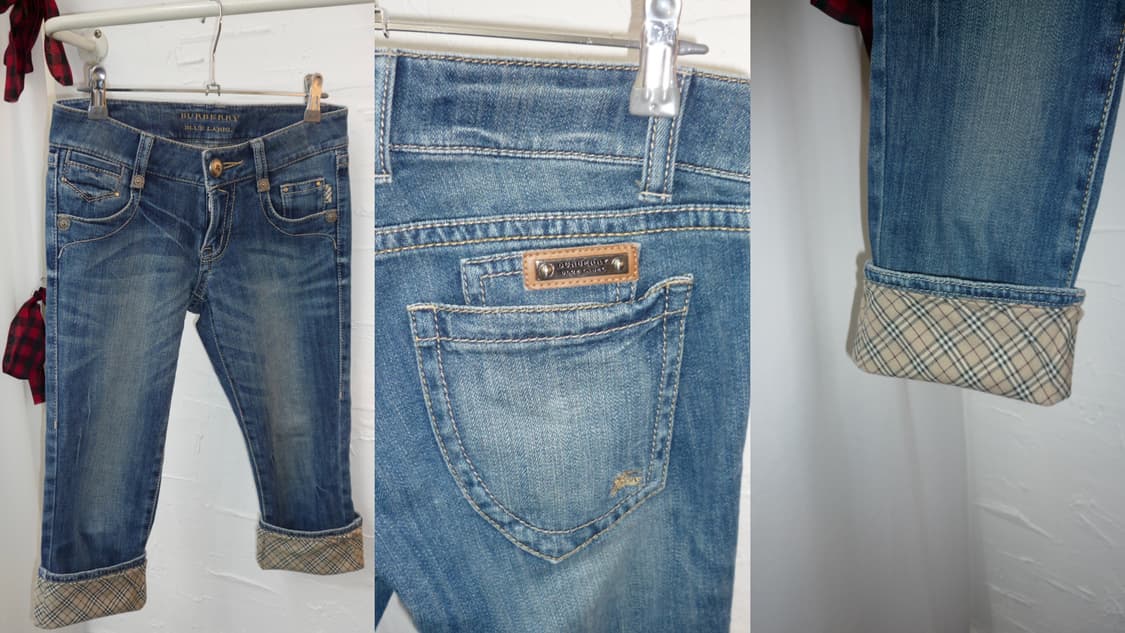 Burberry blue label capri jeans 상품이미지5