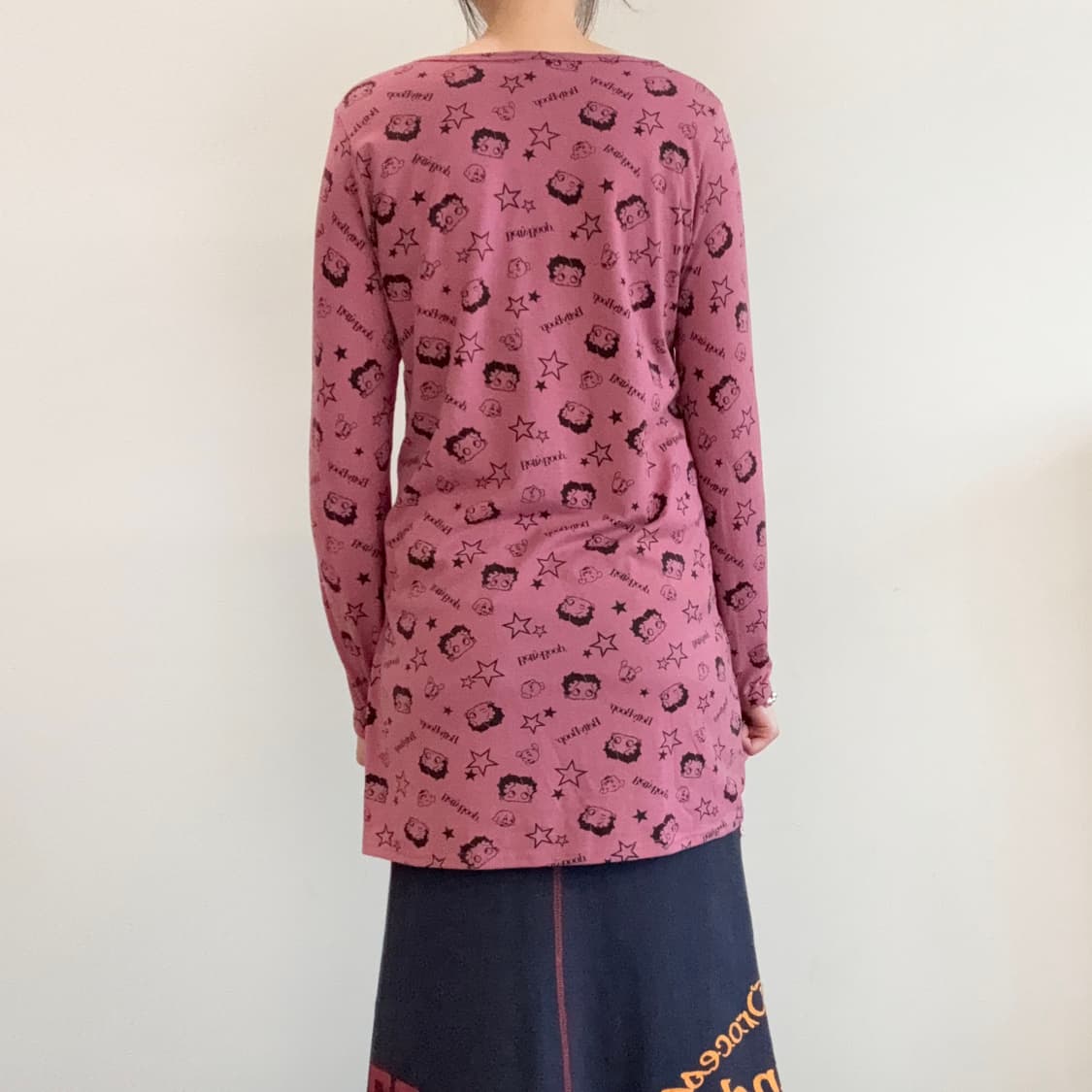 Betty Boop Pink Long-Sleeve 상품이미지3
