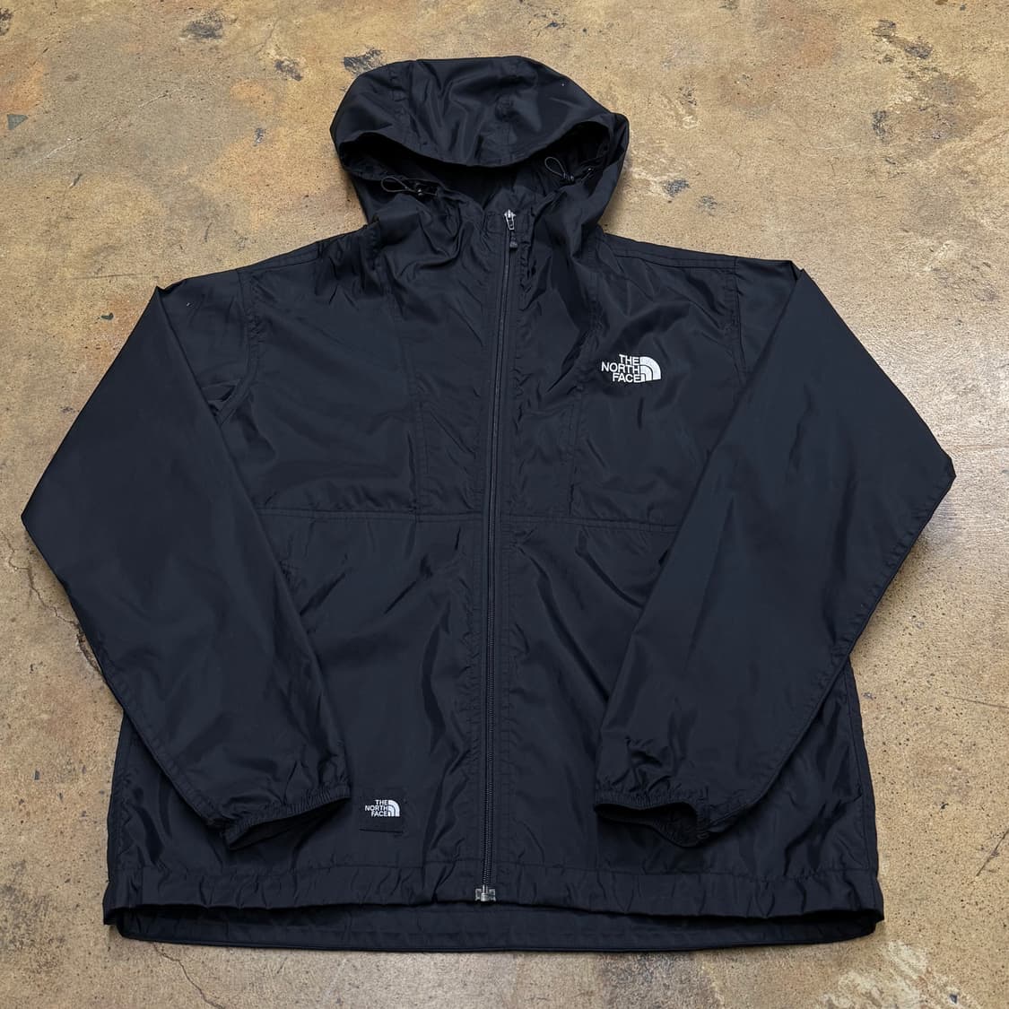 [정품/S] 노스페이스 블랙 바람막이 후드집업 b16 상품이미지2