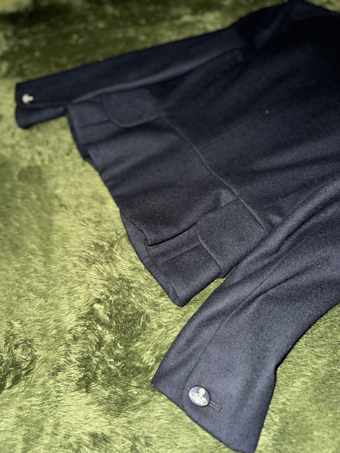 [2] 비비안웨스트우드 레드라벨 러브 라펠 원버튼 자켓 블랙 상품이미지9