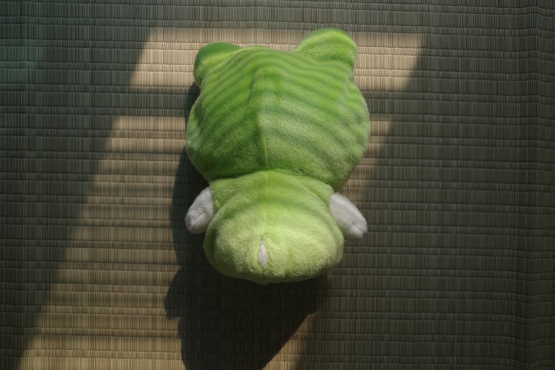 고전 헬로키티 개구리 봉제 인형 상품이미지2