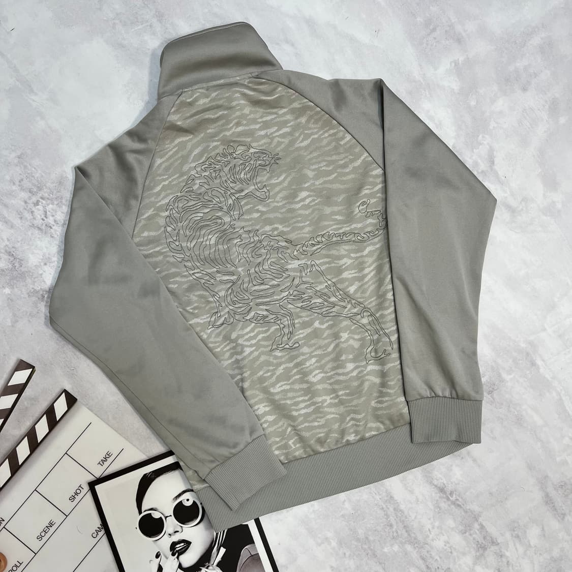 오니츠카타이거 타이거 패턴 자수 트랙탑  상품이미지8