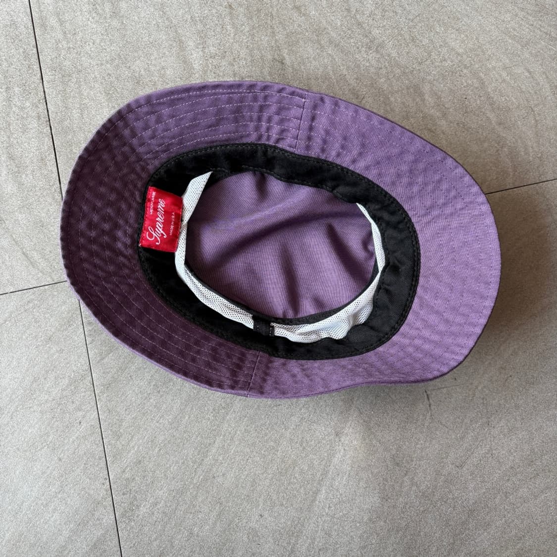 슈프림 정품 퍼플 버킷햇 모자 상품이미지3