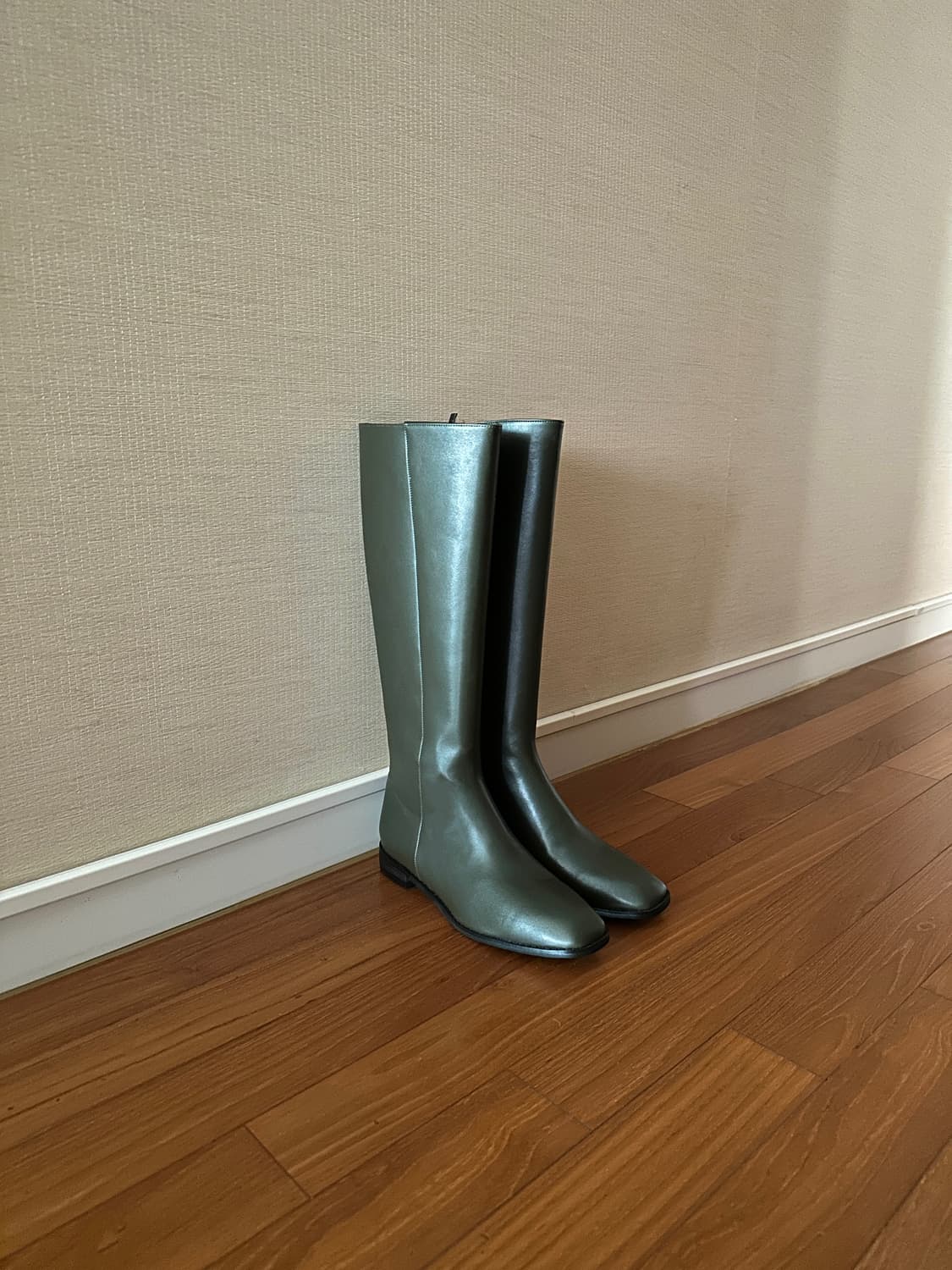 카키 롱부츠 230/240 size 택1 상품이미지1