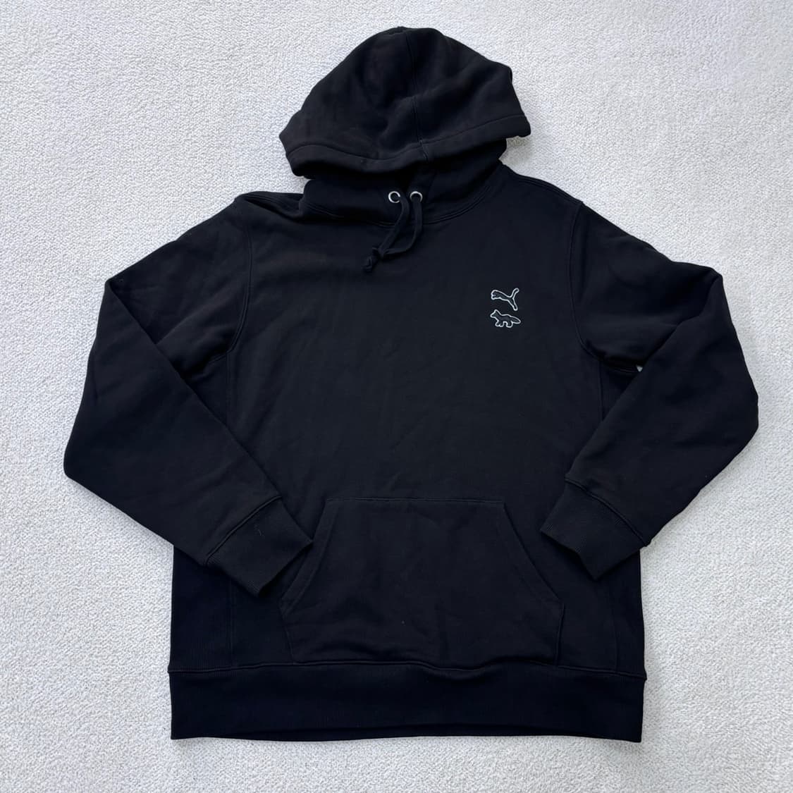 M 푸마 메종키츠네 후드 티셔츠 0312E 상품이미지1