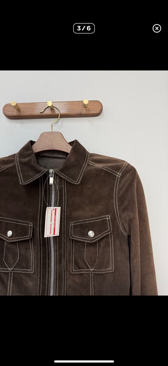 휴고보스 스웨이드 스티치 트러커 자켓 A3550 상품이미지3