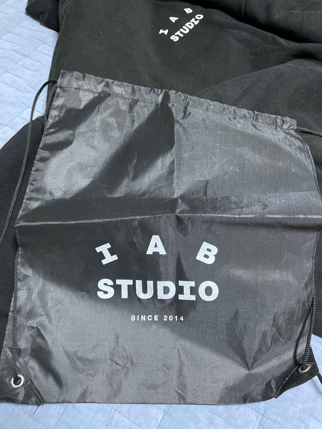 IAB STUDIO 후드 블랙 XL 18년 버전 상품이미지7