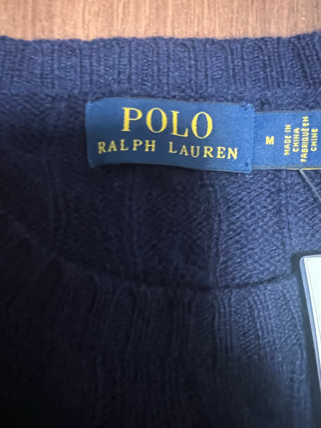 폴로 케이블 니트 상품이미지3