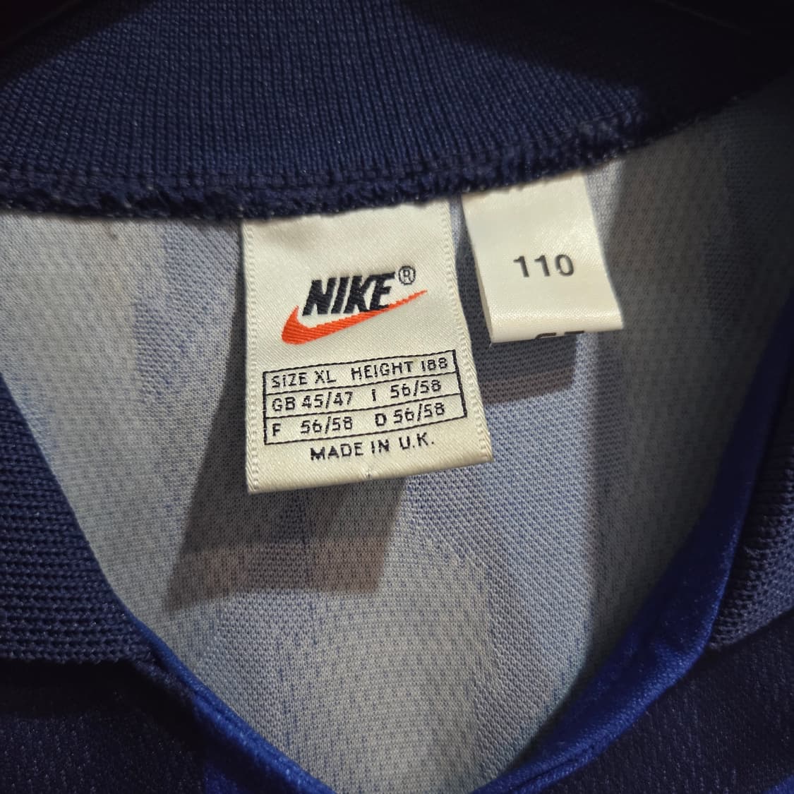 00's 나이키 빈티지 템플릿 사커 반팔 상품이미지4