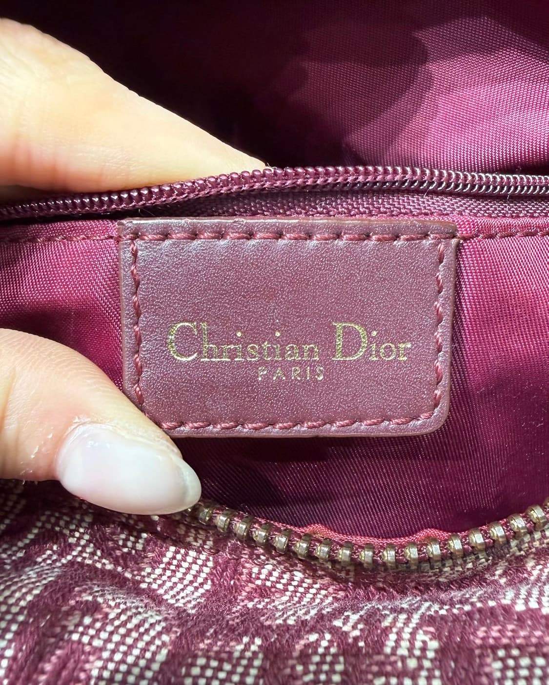 크리스찬 디올 레드 오블리크 트로터 보스턴백  상품이미지7