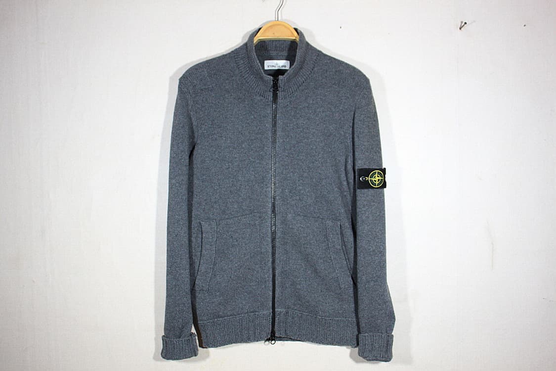 STONEISLAND 스톤아일랜드 니트집업(우리95) 상품이미지1