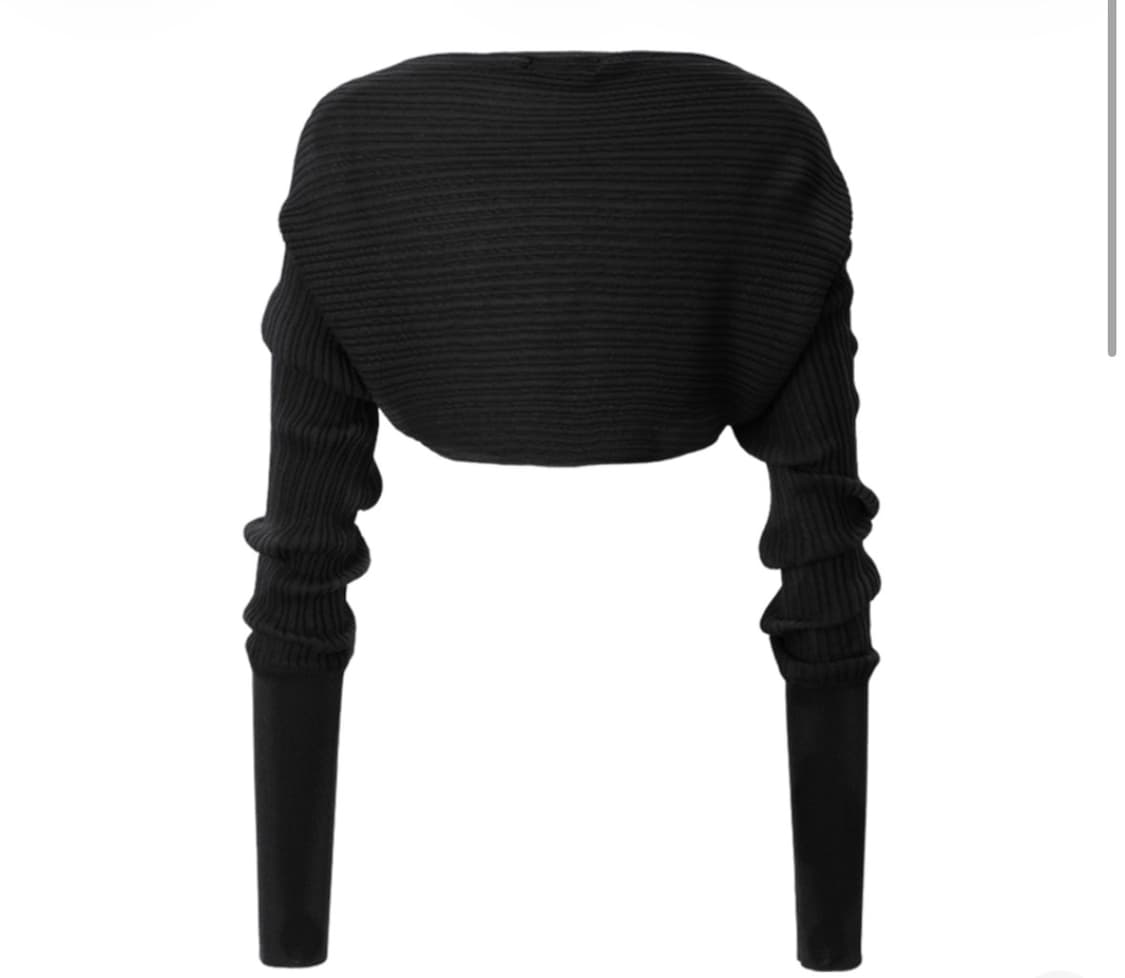 쓰리타임즈 threetimes 릿 볼레로 lit bolero 블랙 상품이미지2