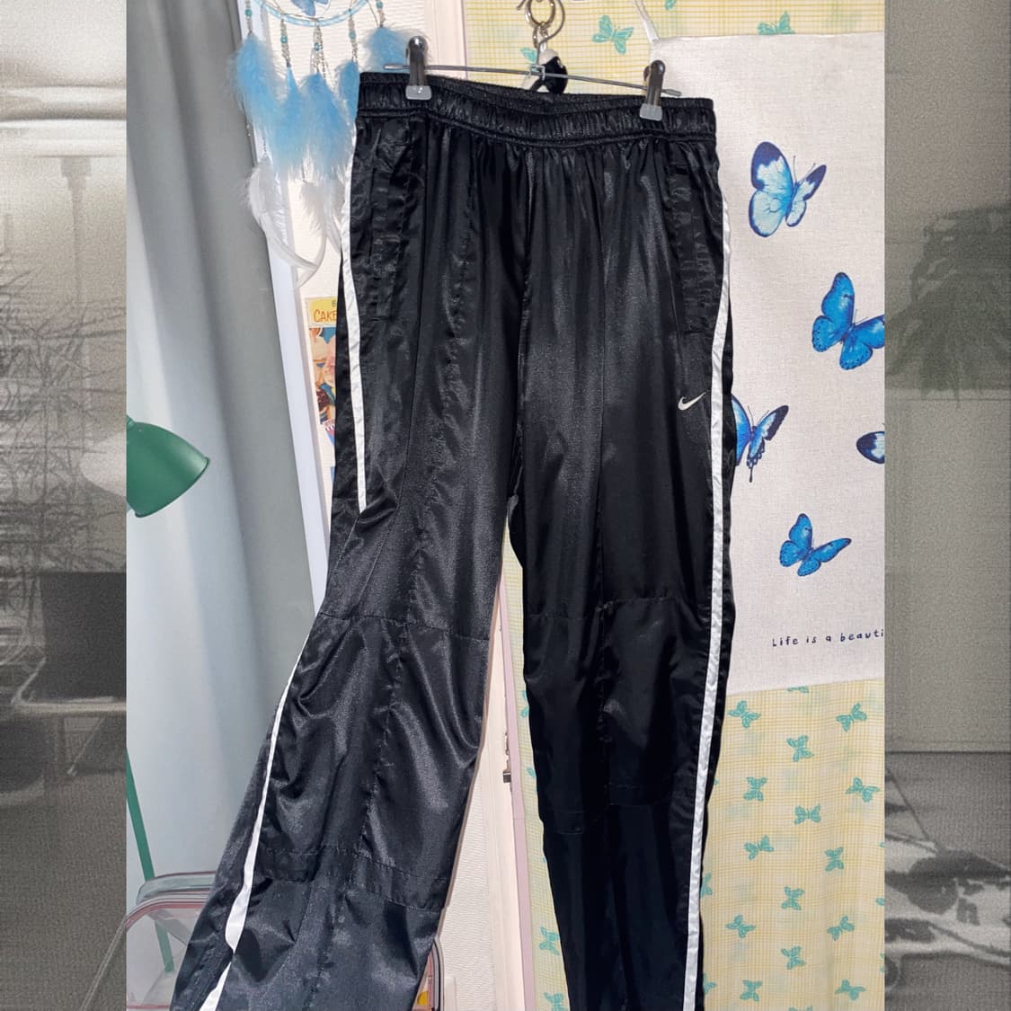 나이키 블랙 롱 스웻팬츠 상품이미지5